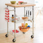 EcoStorage Bamboo Top Kitchen Cart