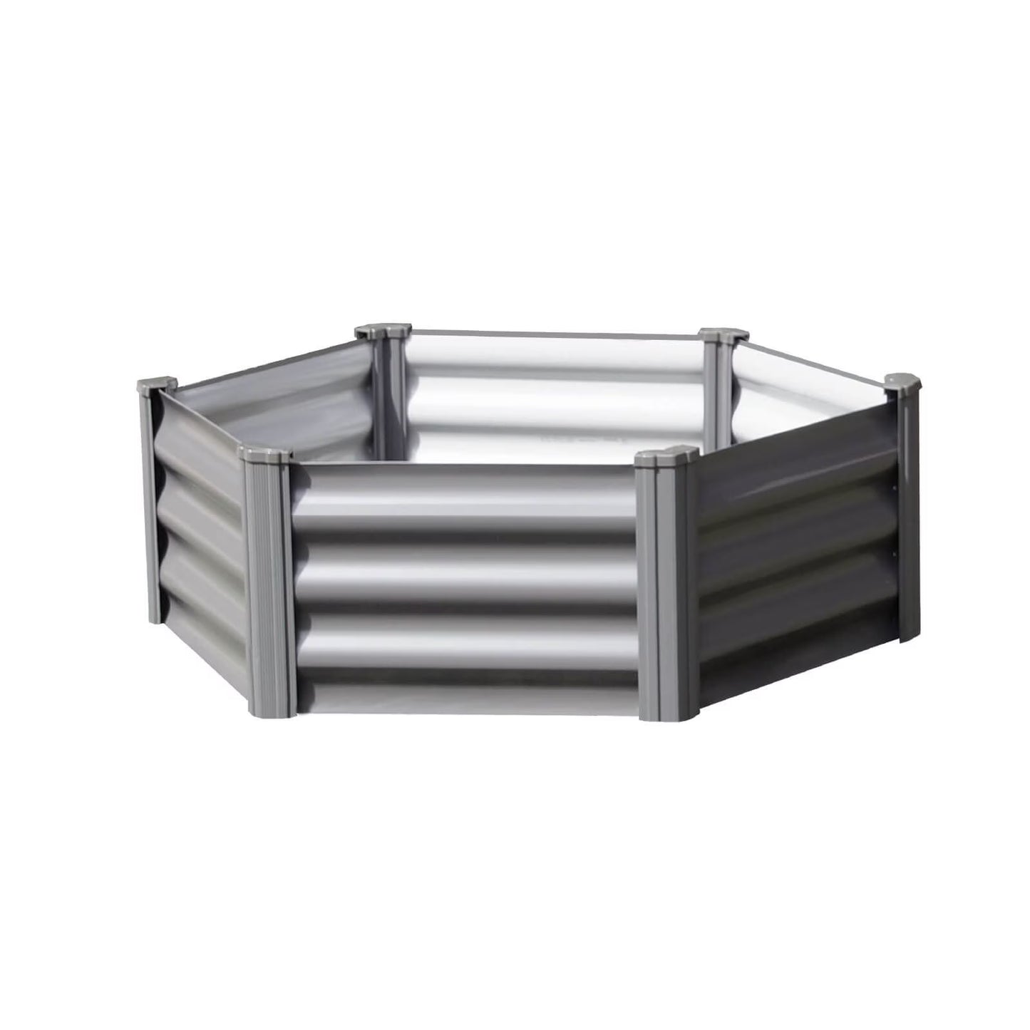 Hexagonal Garden Bed - Woodland Gray