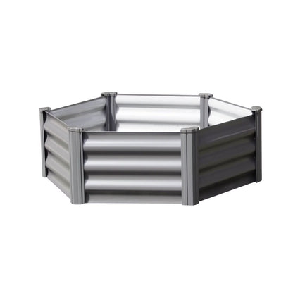 Hexagonal Garden Bed - Woodland Gray