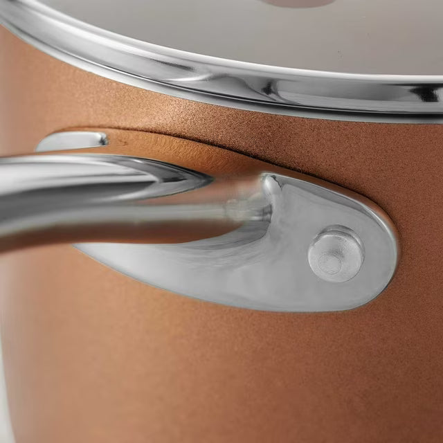 11-Piece Nonstick Cookware Set, Copper