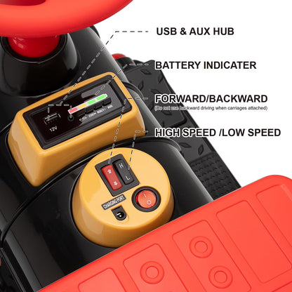 Train Kids 12 Volt Ride-On