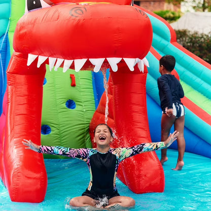 Dino Mega Bite Inflatable Water Park