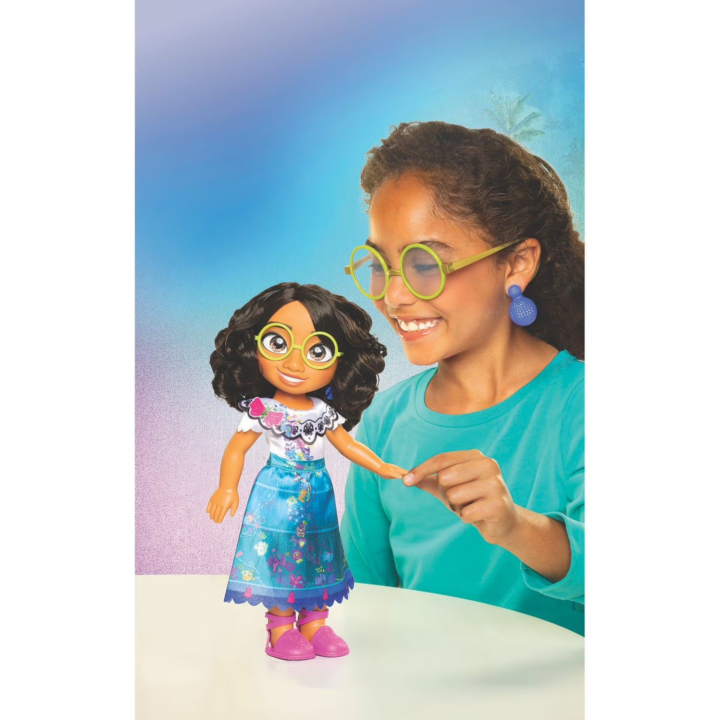 Disney Style with Me 14" Toddler Doll with Child Sized Jewelry