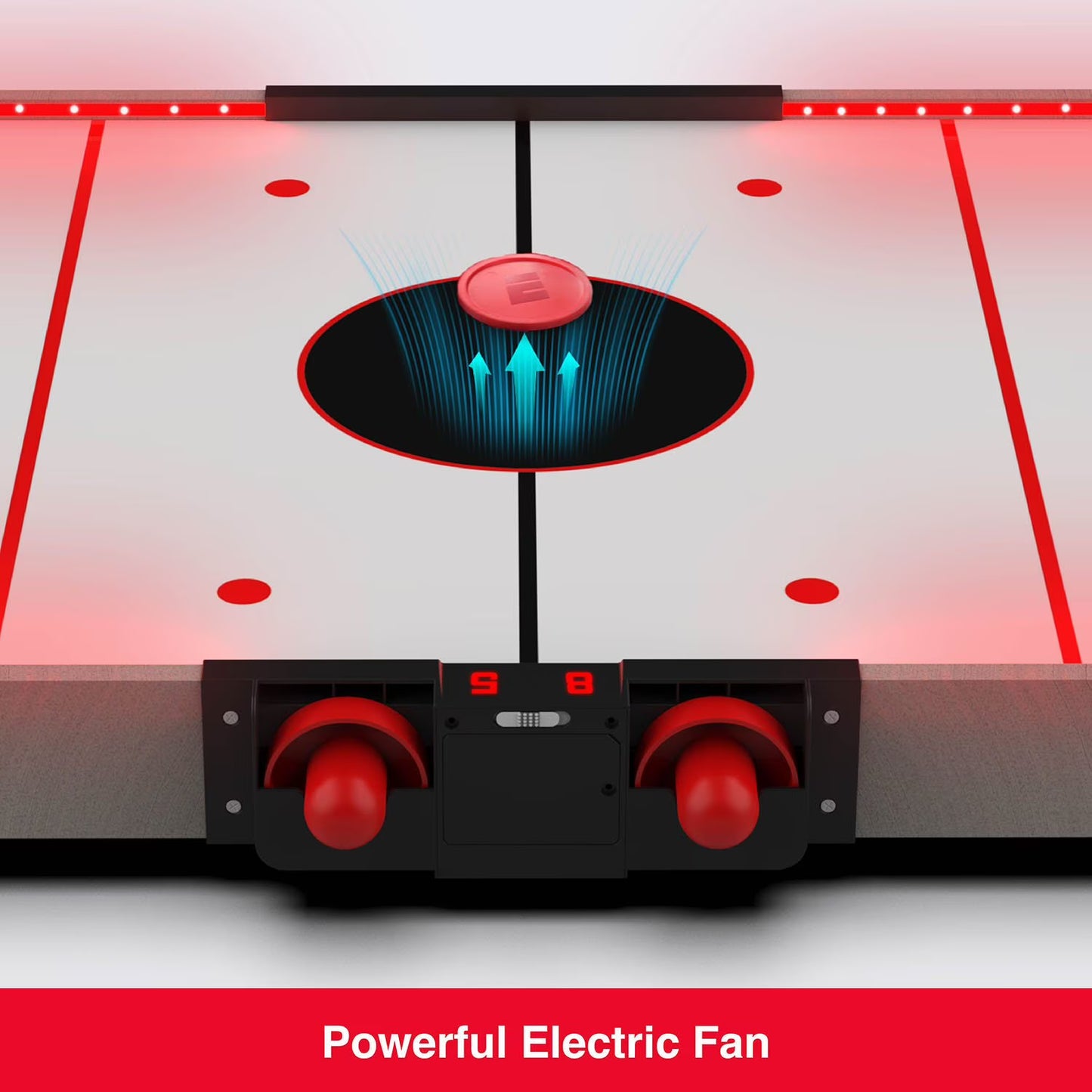 Jumbo LED Tabletop Air Hockey