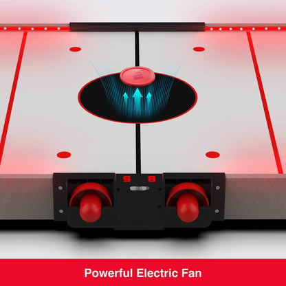 Jumbo LED Tabletop Air Hockey