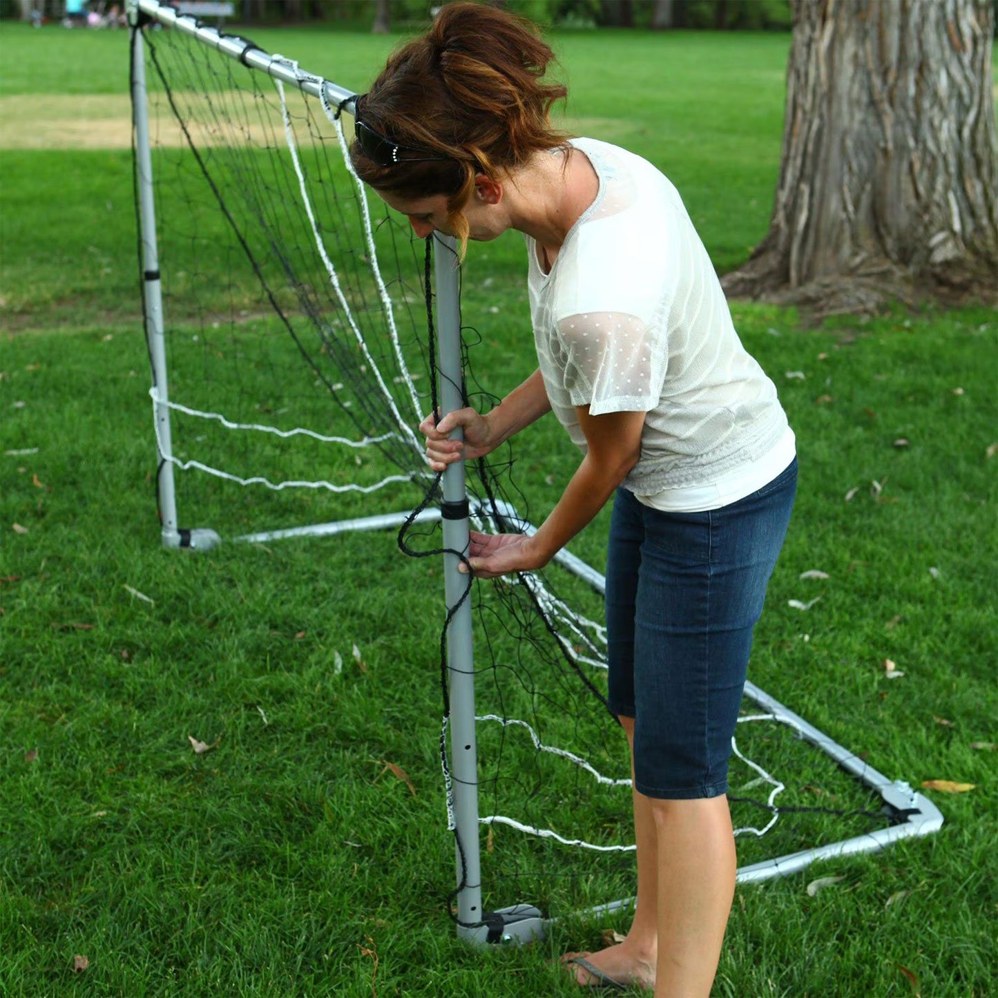 Adjustable Size Portable Soccer Goal