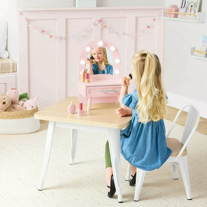 Kid's Mid-Century Modern Tabletop Vanity