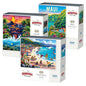 Boardwalk Assorted Jigsaw Puzzles, 3-pack