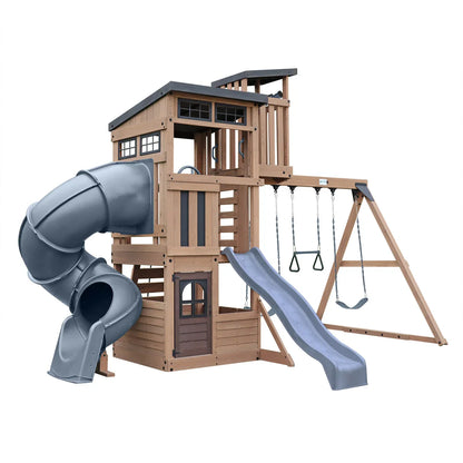 Gorilla Skyline Lookout Outdoor Swing Set - D.I.Y. or Installed