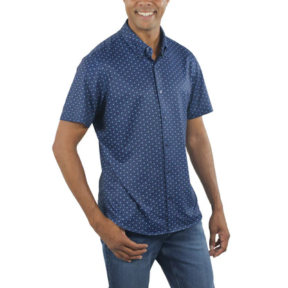 Jachs NY Men's Short Sleeve Woven Shirt