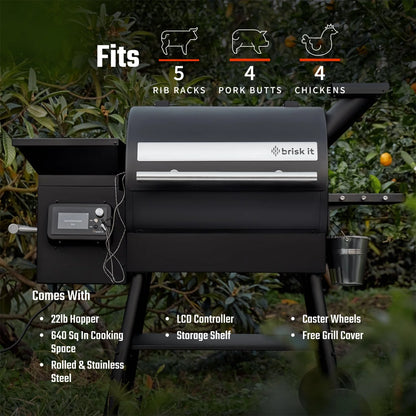 Argo Smart A.I.-Powered Pellet Grill and Smoker