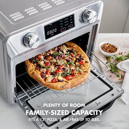 Bistro Stainless Steel 9-in-1 Air Fry Oven