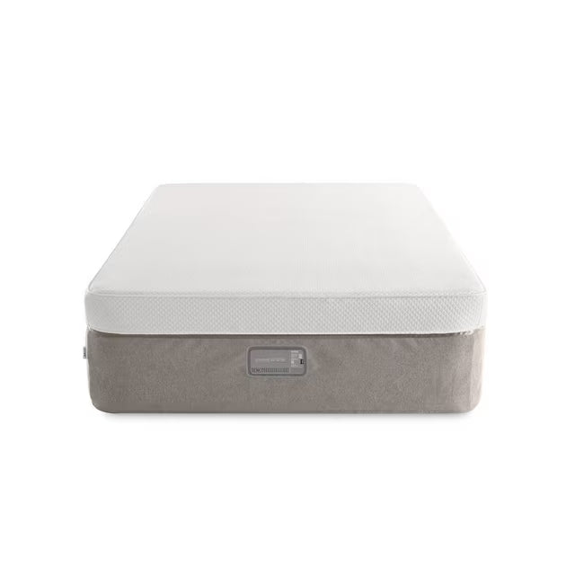 20” Queen Air Mattress with Memory Foam-Top and Digital Pump