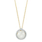 Freshwater Cultured Pearl Pendant with 0.11 CT. T.W. Diamonds in 14K Gold