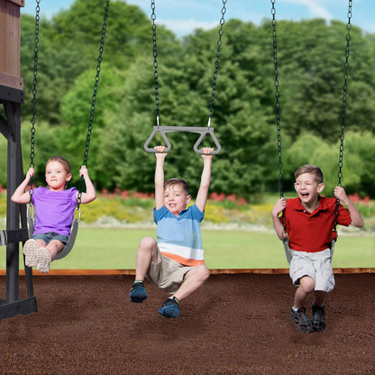 Backyard Discovery Oceanview II Cedar Wood Swing Set