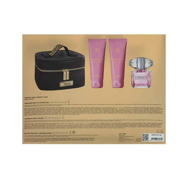 Bright Crystal Eau de Toilette, 4 Piece Set