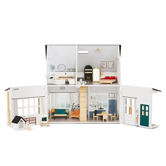 Farmstyle Dollhouse with Accessories