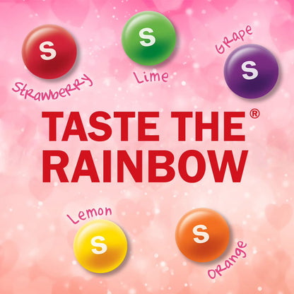 Skittles Original Filled Valentine's Day Candy Hearts, 1.07 oz, 12 ct.