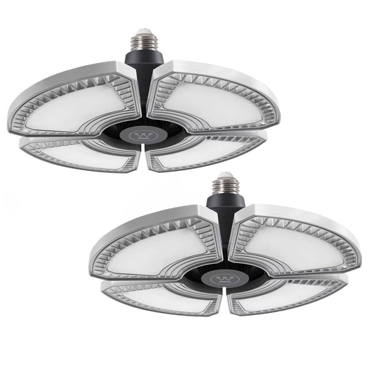 8000 Lumen LED Deformable Utility Light-2 Pack