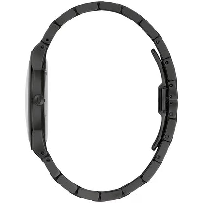 Modern Black Ion Plated Bracelet Watch, 41mm
