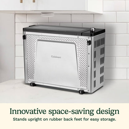 14-in-1 Space-Saving Digital Air Fryer Oven with 2-in-1 9"x13" Pan