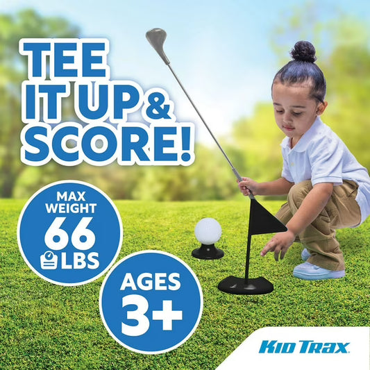 12V Golf Cart Ride-On with Golf Accessories