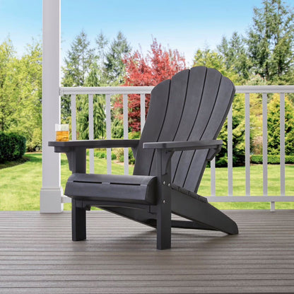 Everest Adirondack Chair with Integrated Cupholder