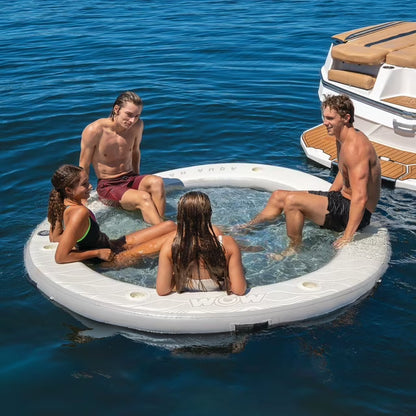 Aqua Haven Floating Mesh Pool Hammock