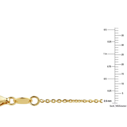 Bar Knot Tube Necklace in 14K Yellow Gold