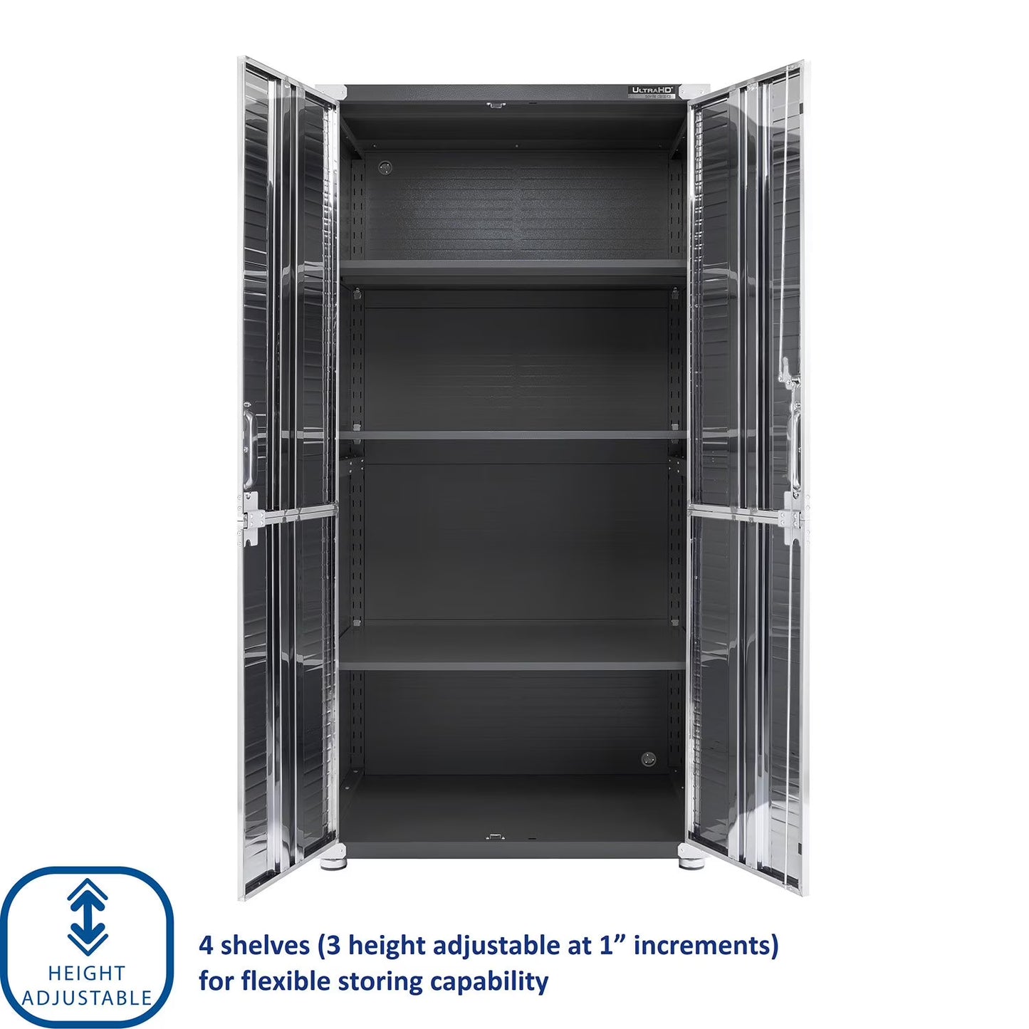 UltraHD Storage Cabinet, 36" W x 24" D x 72" H