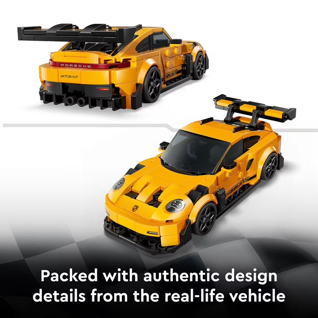 LEGO Speed Champions Porsche 911 GT3 RS Super Car, 348 pc.
