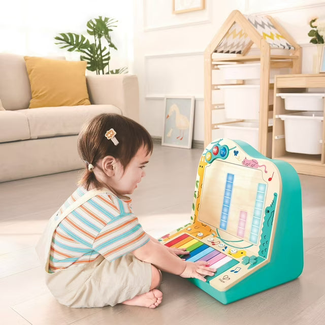 Hape Music Toys Dynamic Pixel Piano Arcade