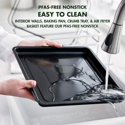 Bistro Stainless Steel 9-in-1 Air Fry Oven