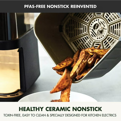 Clearview 7-Quart Air Fryer with 360° Clear-View Window