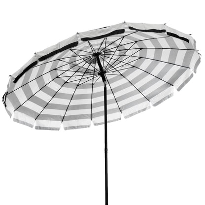 Deluxe 8' Outdoor Umbrella with Travel Bag