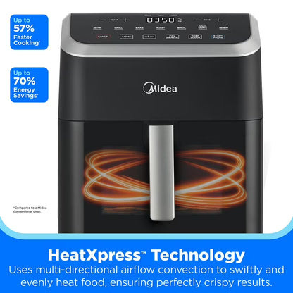 HeatXpress™ 7.8 qt. Basket Air Fryer
