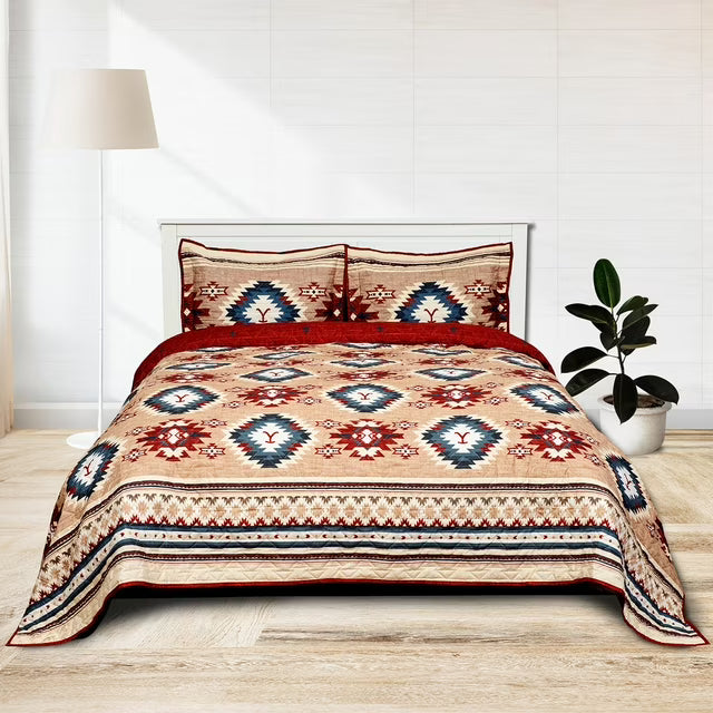 Yellowstone 3-Piece Quilt Set, Assorted Sizes