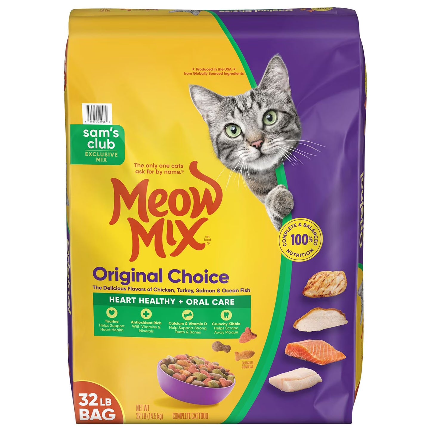 Original Choice Flavor Adult Dry Cat Food