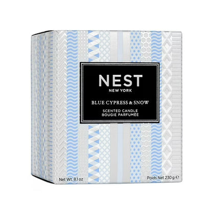 Blue Cypress & Snow Classic Candle, 8.1 oz.