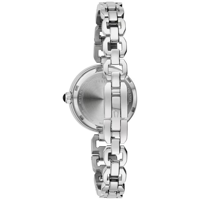 Women's Stainless Steel Bracelet Diamond Accent Watch, 96P251