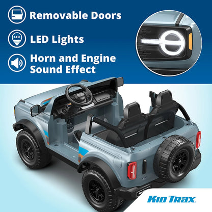 Kid Trax Ford Bronco 24V Two Seater Powered Ride-On
