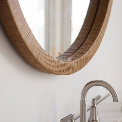 Handwoven 36" Vanity Mirror