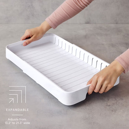 Food Container Lid Organizer, 40-Lid Capacity