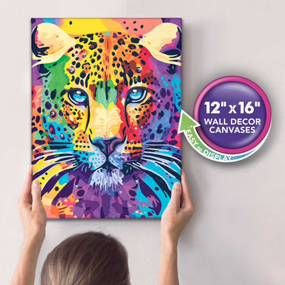 Tropical Paint By Number 3 Canvas Panel Set