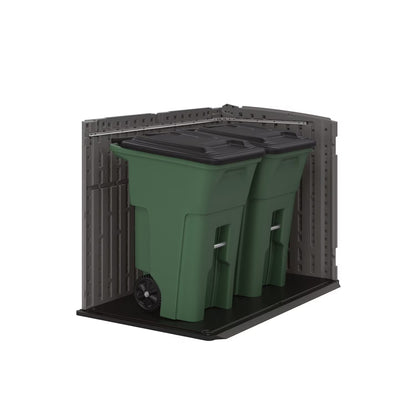 Stow-Away Horizontal Shed