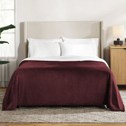 Herringbone Velvet Plush Blanket
