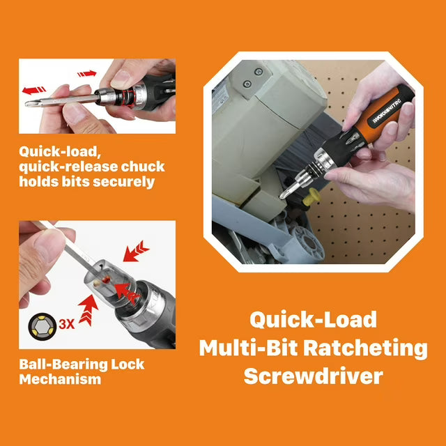 Multi-bit Screwdriver Set