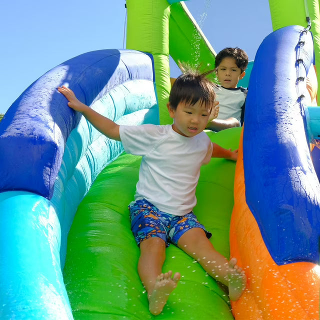 Splash and Slide with Tunnel and Water Arch