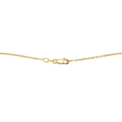Freshwater Rice 8-9mm Pearl Station Necklace in 14K Gold