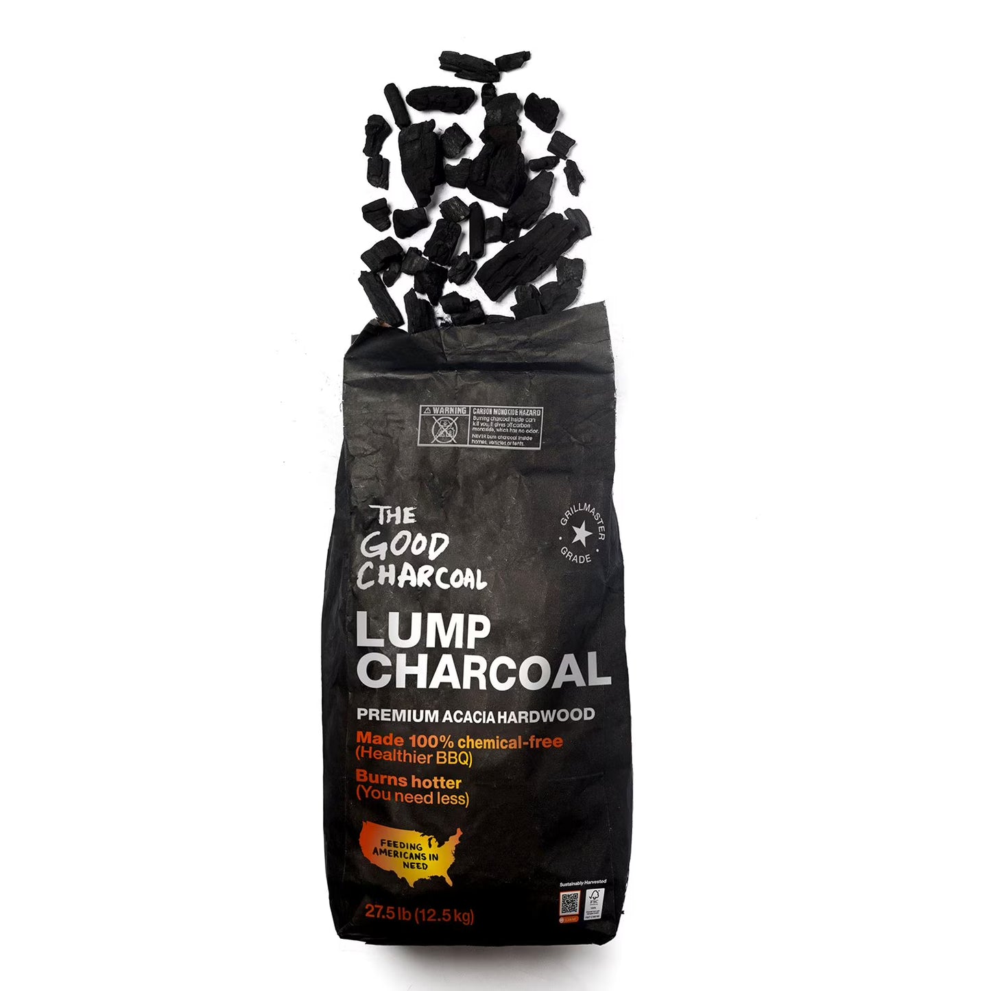 The Good Charcoal Lump Charcoal - 27.5 lbs.